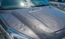Hail Damage Insurance Claim Lawyers - hail damage on car