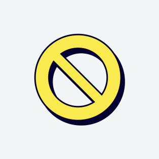 not allowed icon