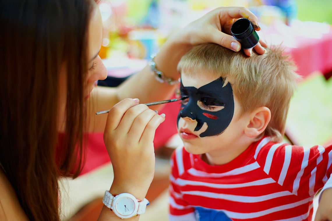 super hero face painting, Orlando Face Painting