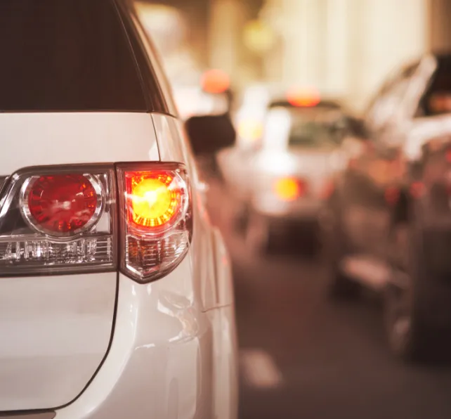 turning right on street